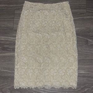 Valentino lace pattern vintage skirt size 2